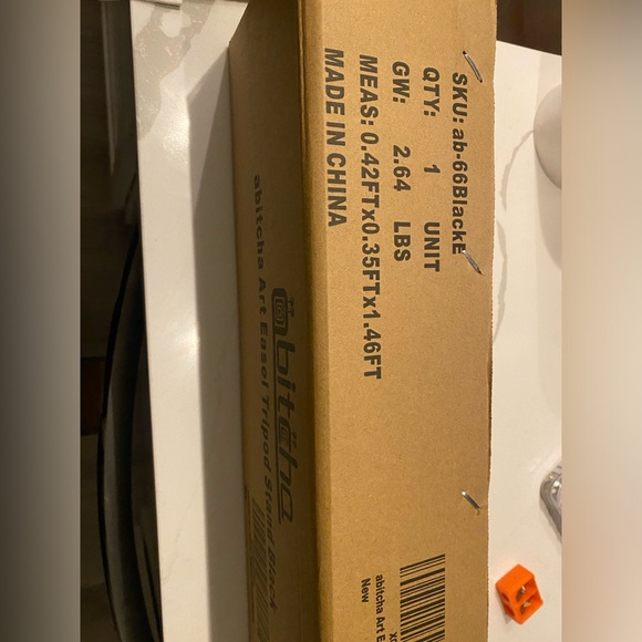 Art easel black colored - Picture 2 of 5